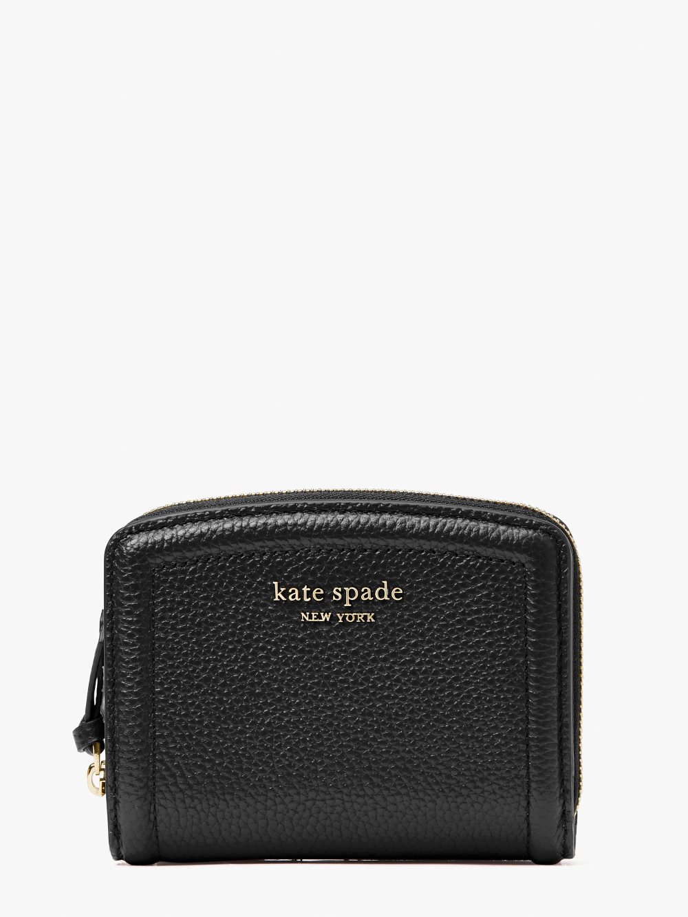 Women's black knott small compact wallet | Kate Spade