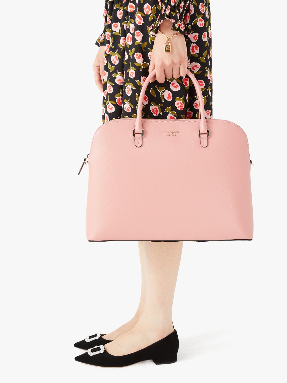 Women's serene pink spencer dome universal laptop bag | Kate Spade