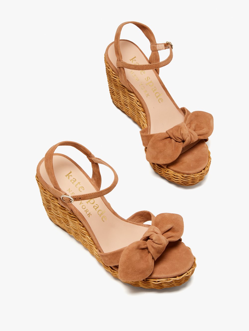 Women's dried apricot patio platform wedges | Kate Spade