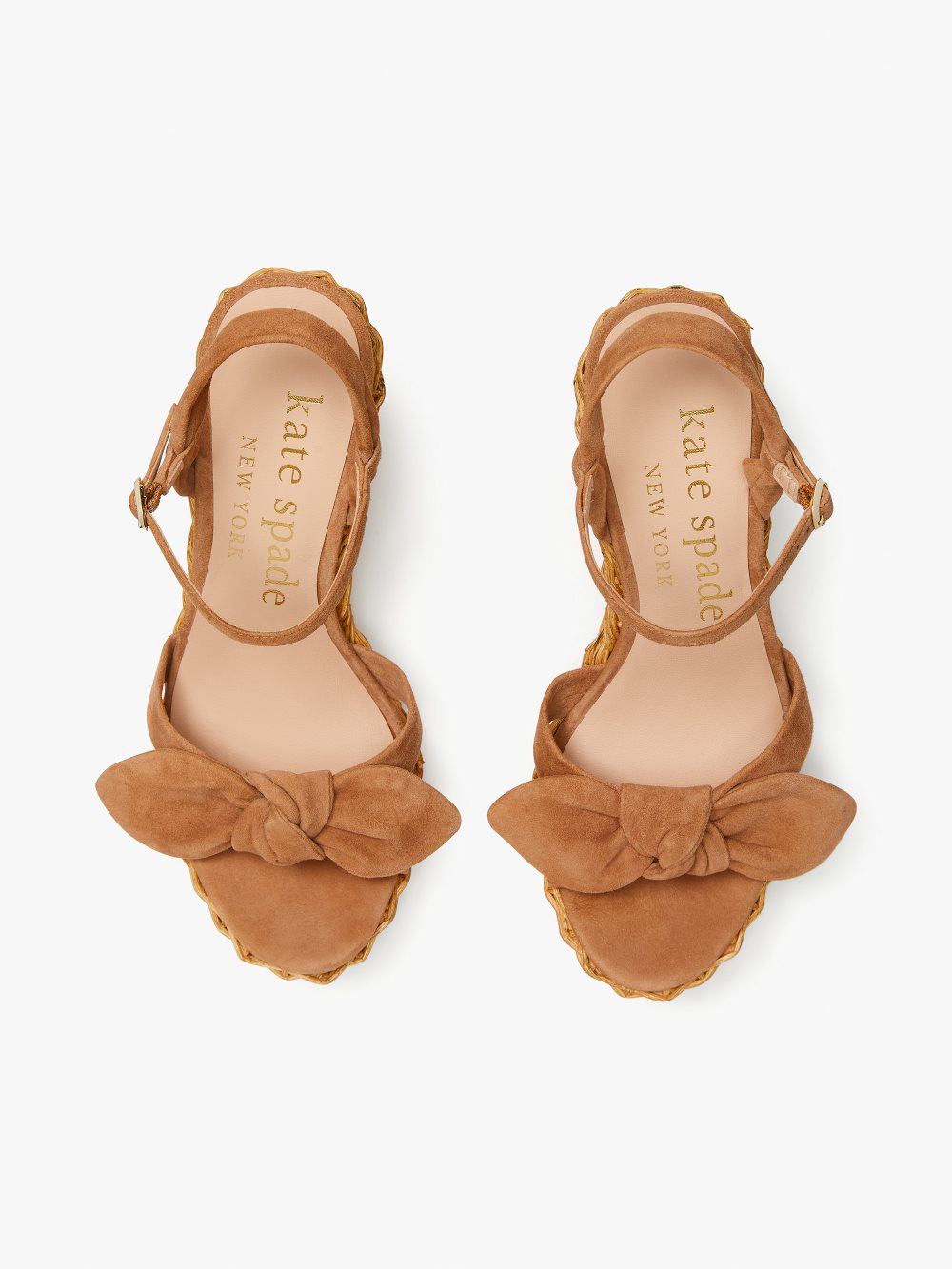 Women's dried apricot patio platform wedges | Kate Spade