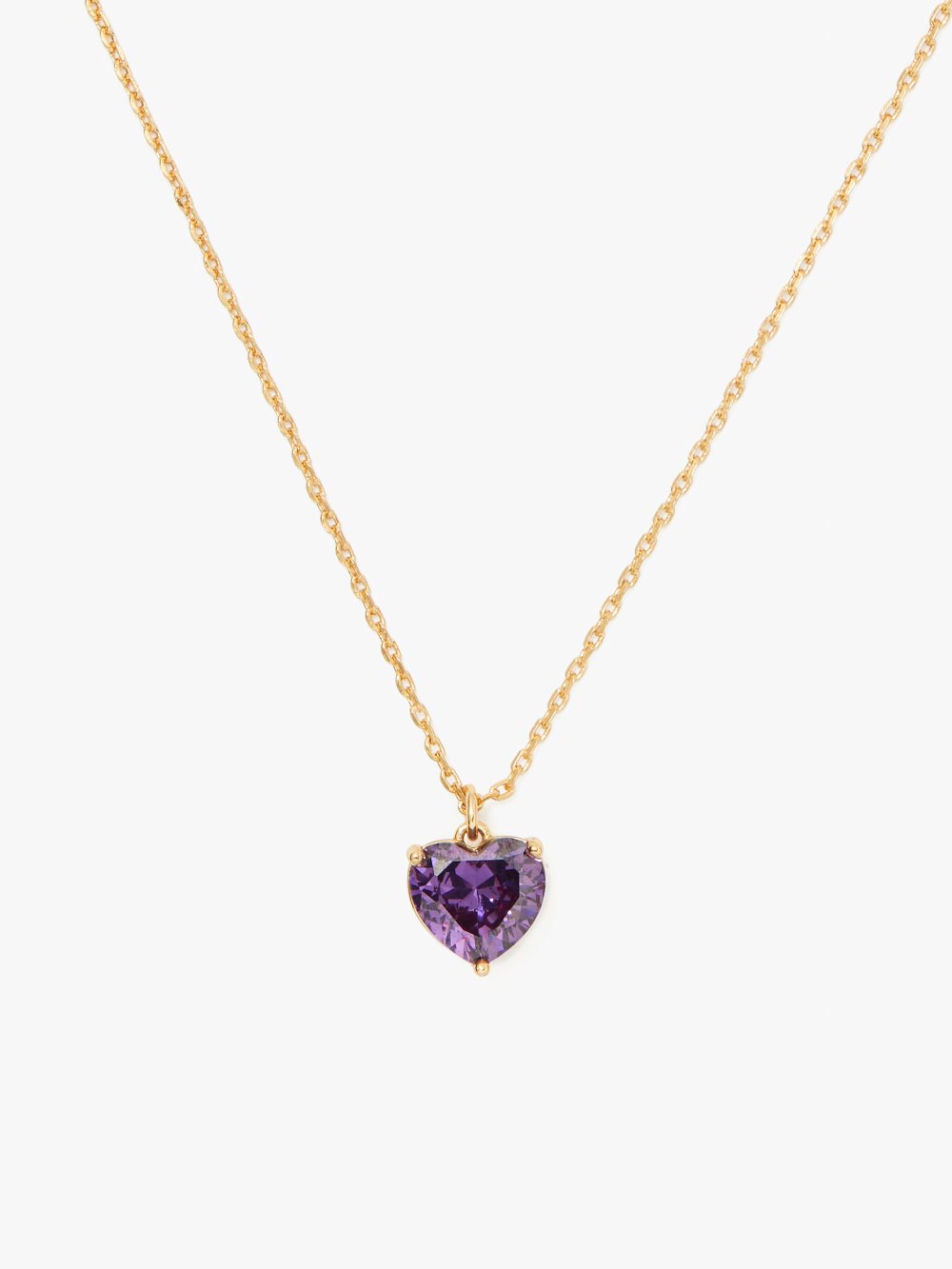 Women's amethyst my love february heart pendant | Kate Spade