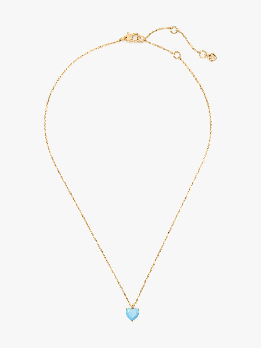 Women's turquoise my love december heart pendant | Kate Spade