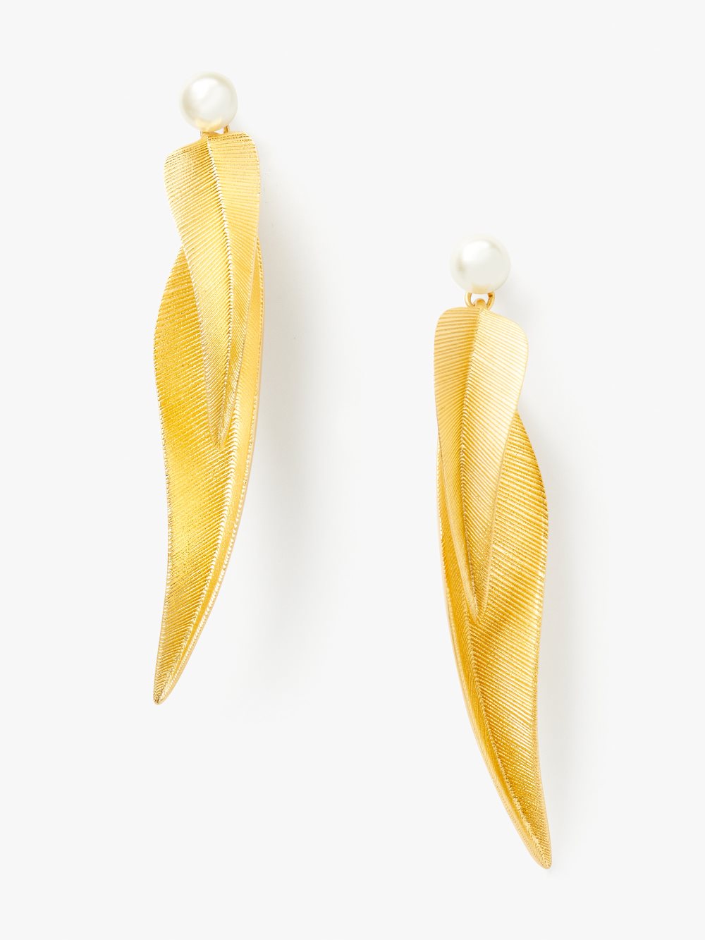 Women's gold multi palmer statement earrings | Kate Spade