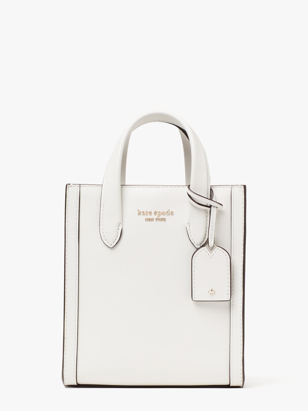 Women's optic white manhattan mini tote | Kate Spade