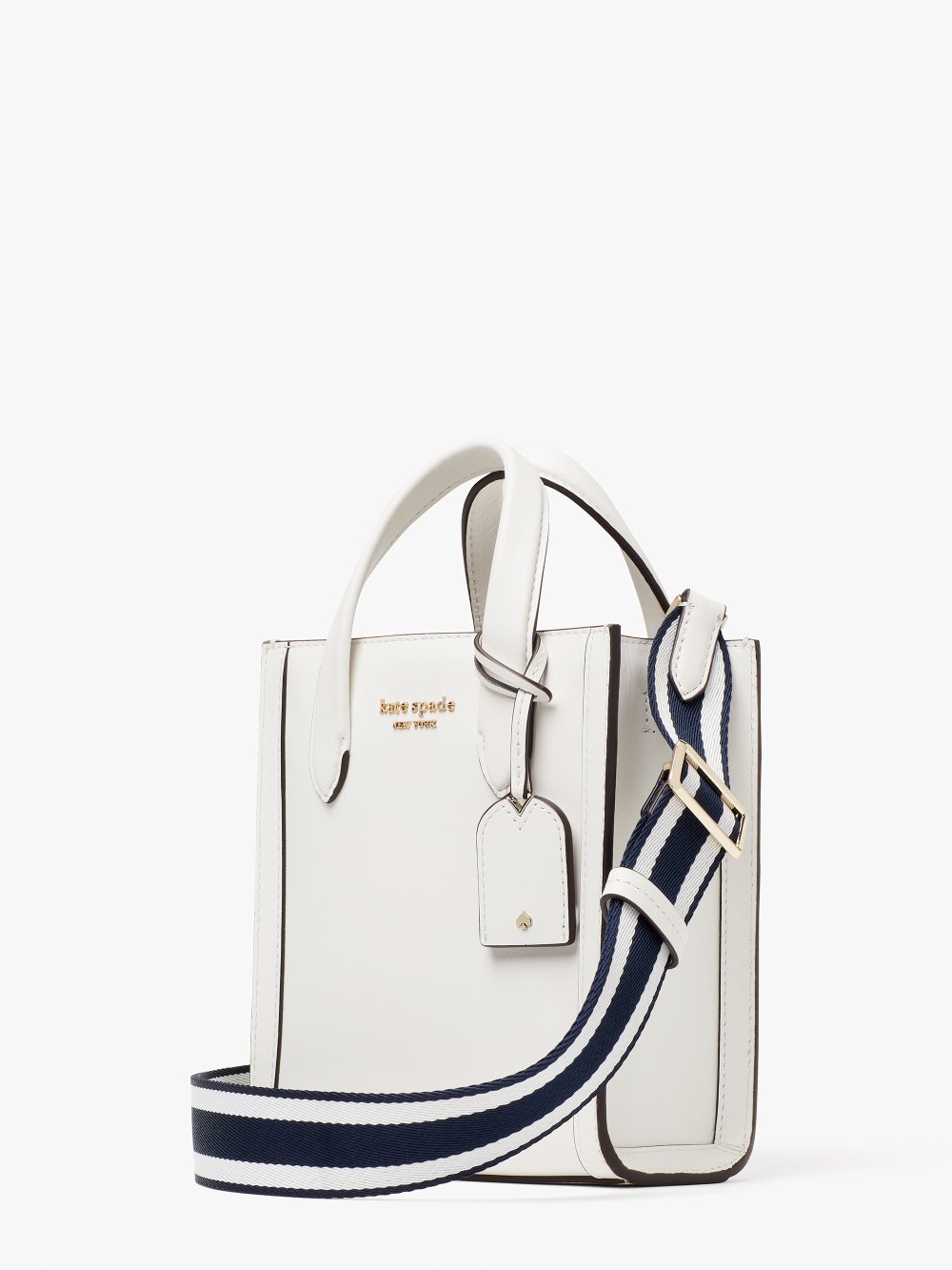 Women's optic white manhattan mini tote | Kate Spade