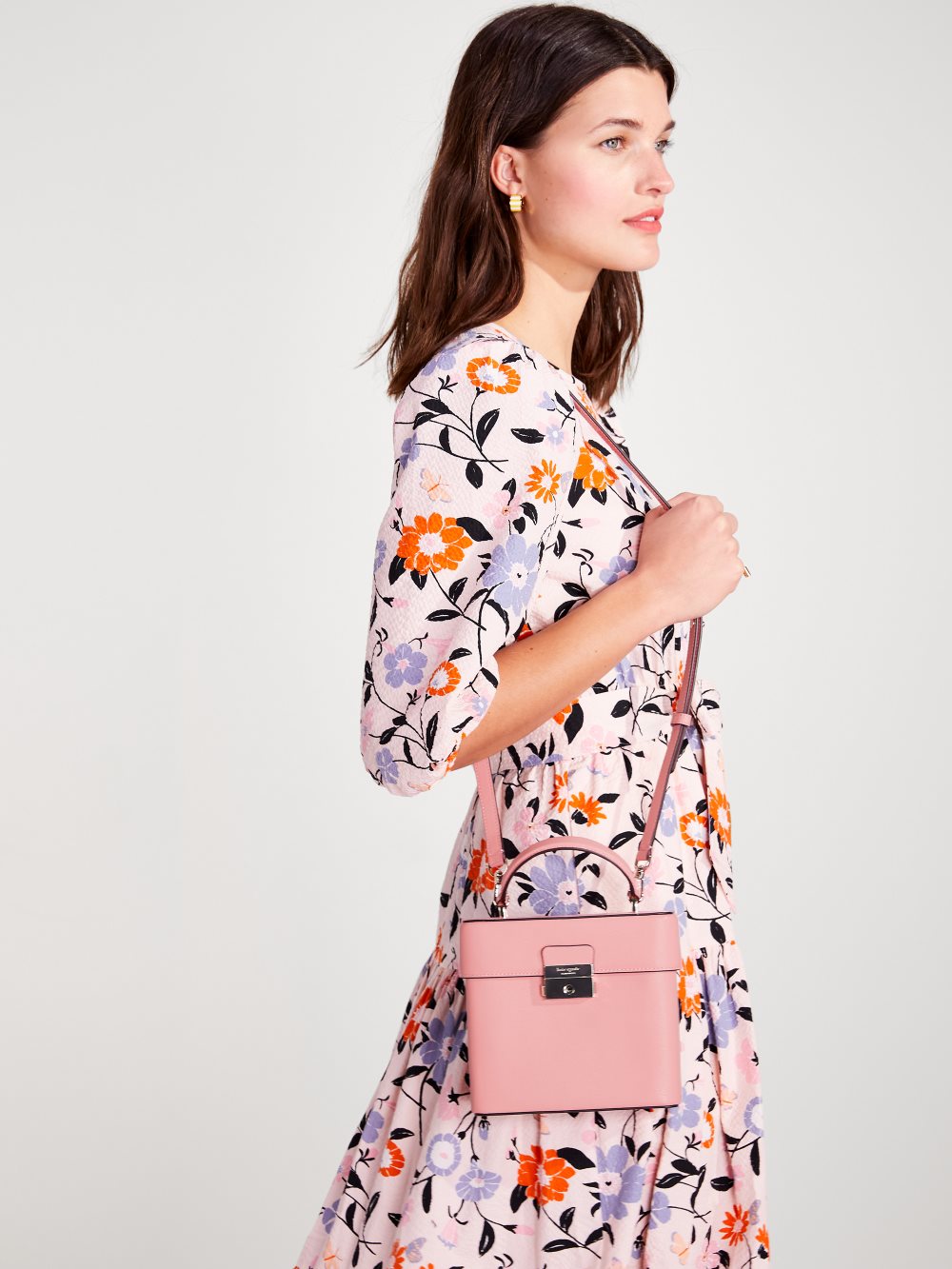 Women's pink sugar voyage small top-handle crossbody | Kate Spade