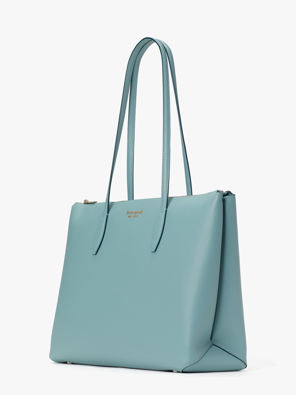 Women's agean teal all day large zip-top tote | Kate Spade
