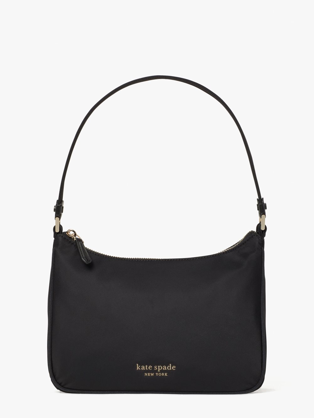 Women's black the little better sam nylon small shoulder bag | Kate Spade