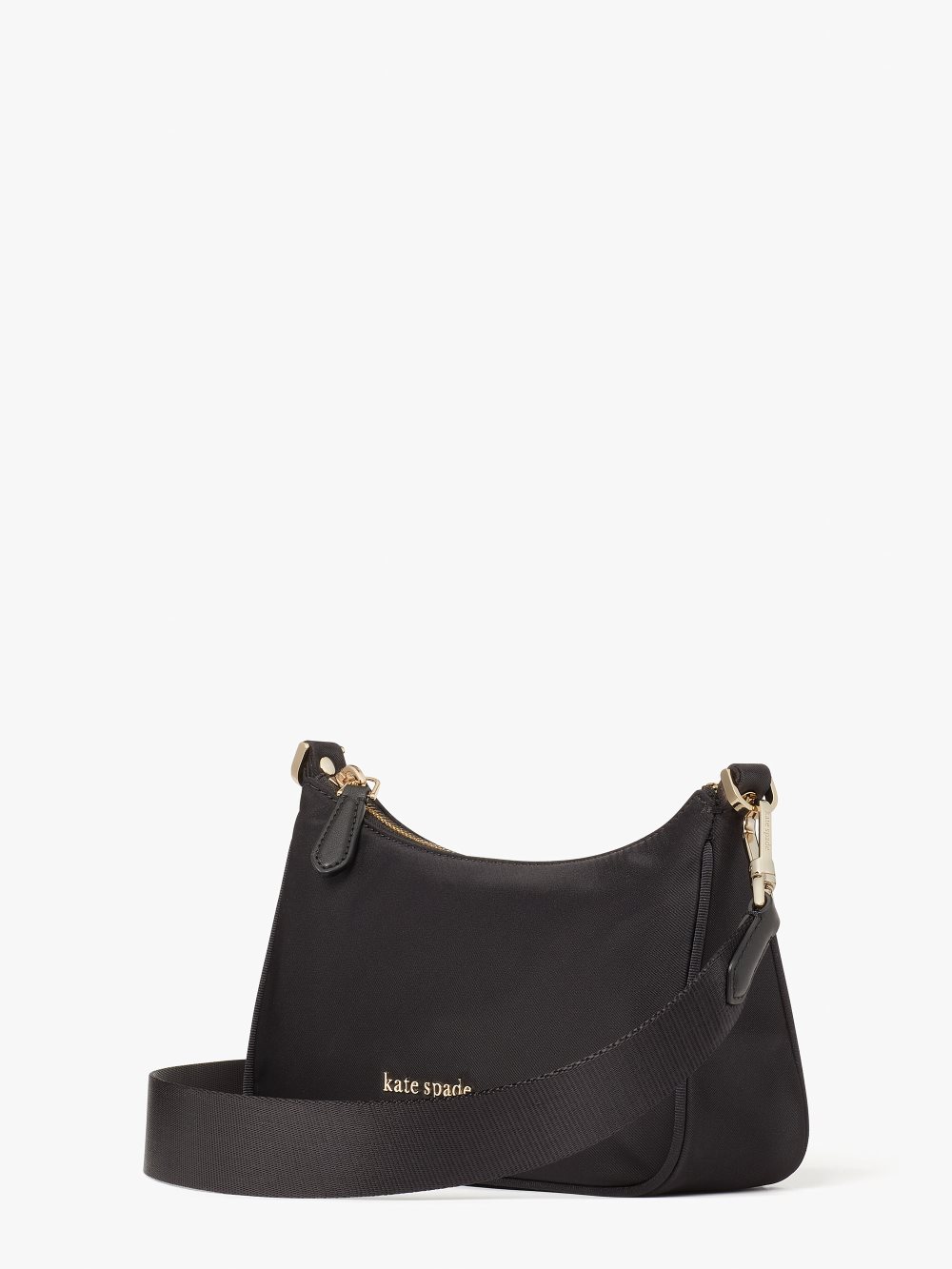 Women's black the little better sam nylon small crossbody | Kate Spade