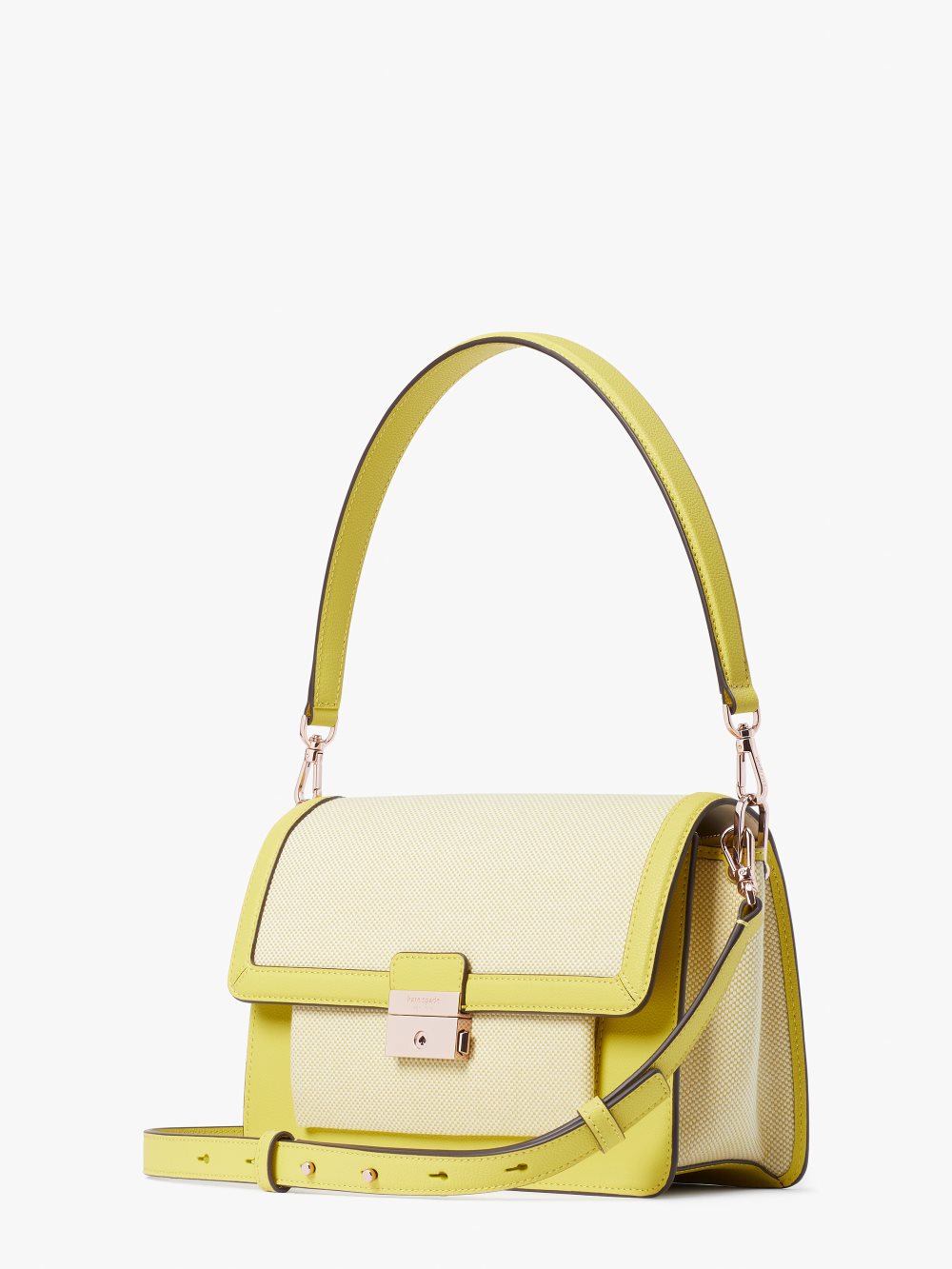 Women's lime slice multi voyage canvas medium shoulder bag | Kate Spade