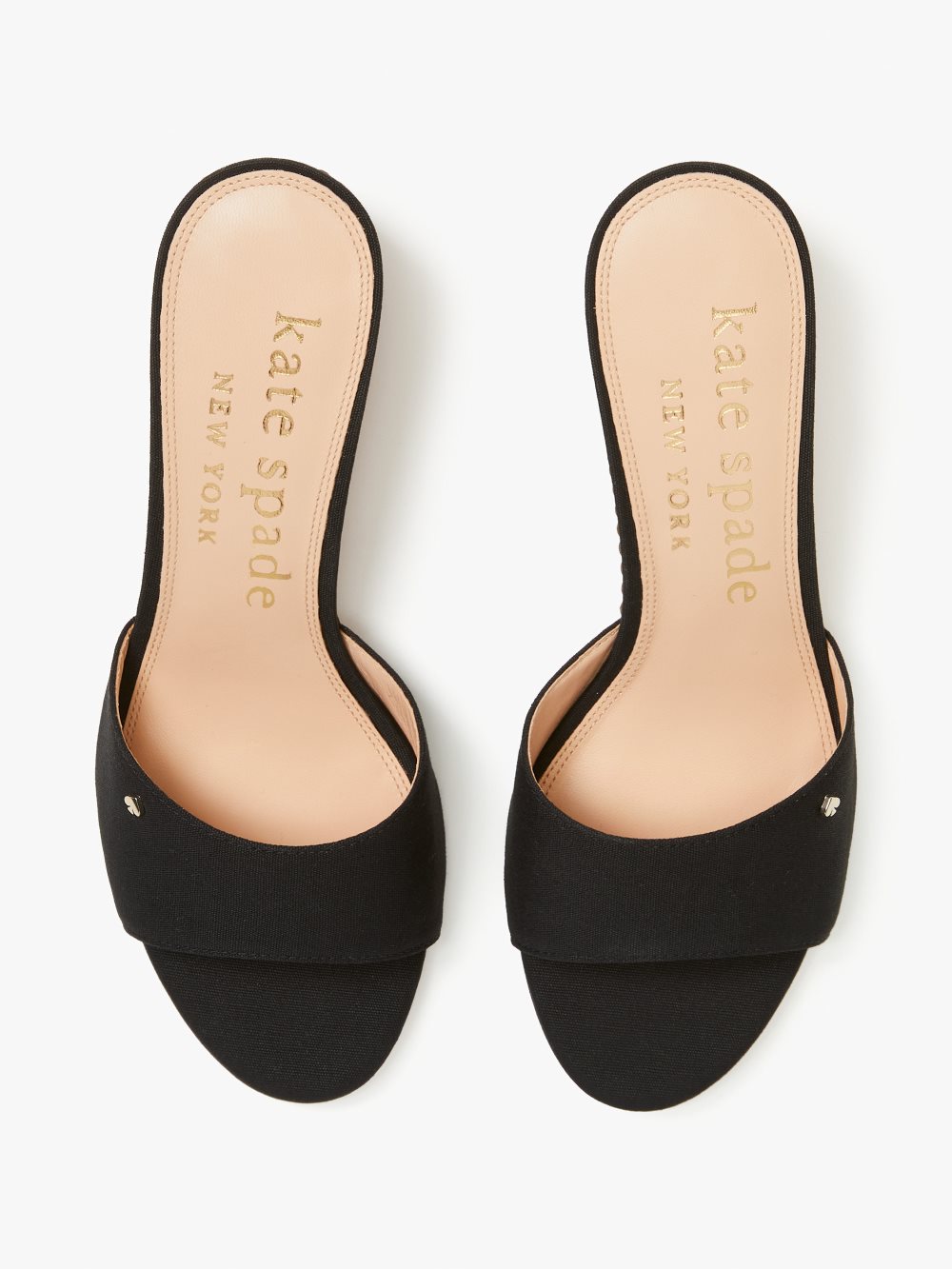 Women's black meena slide sandals | Kate Spade
