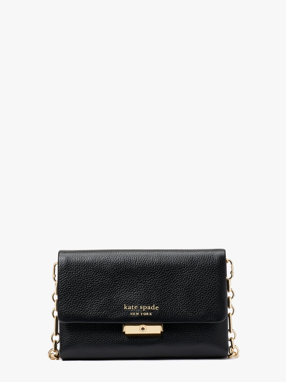 Women's black carlyle chain wallet | Kate Spade