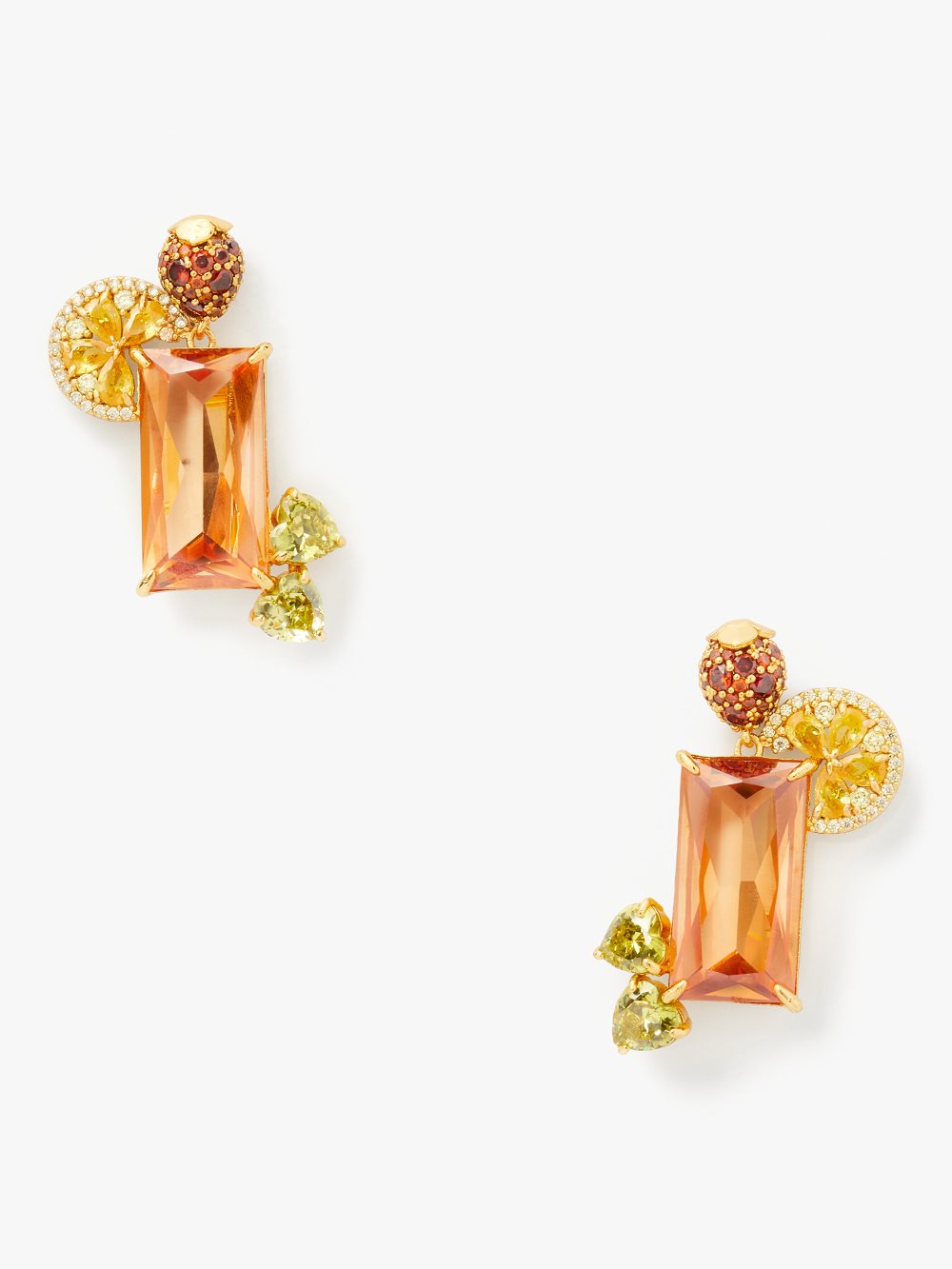 Women's multi good spirits double drop earrings | Kate Spade