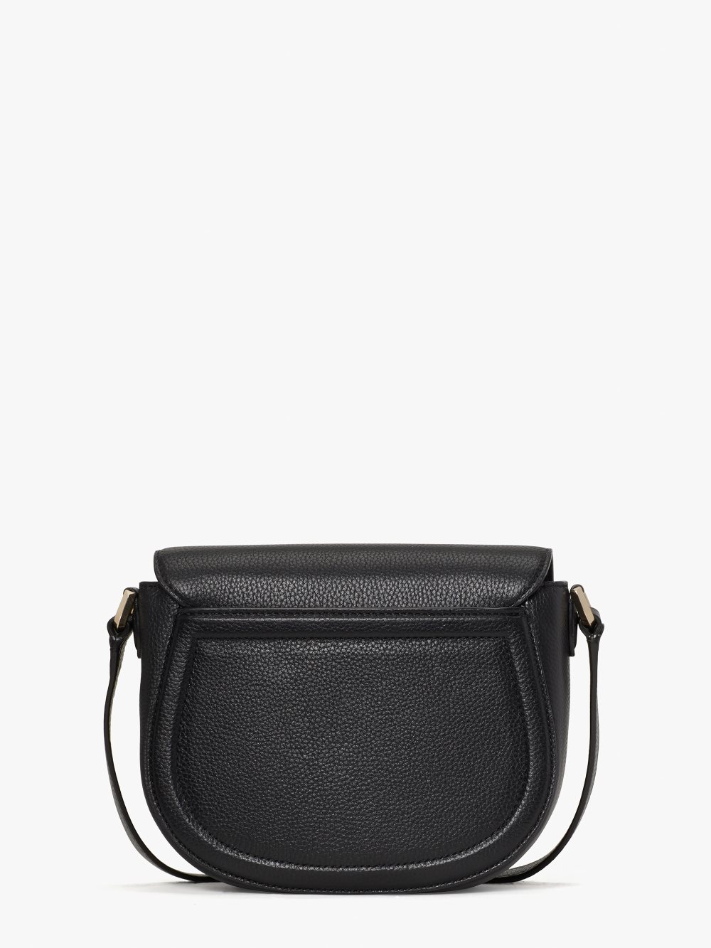 Women's black knott medium saddle bag | Kate Spade