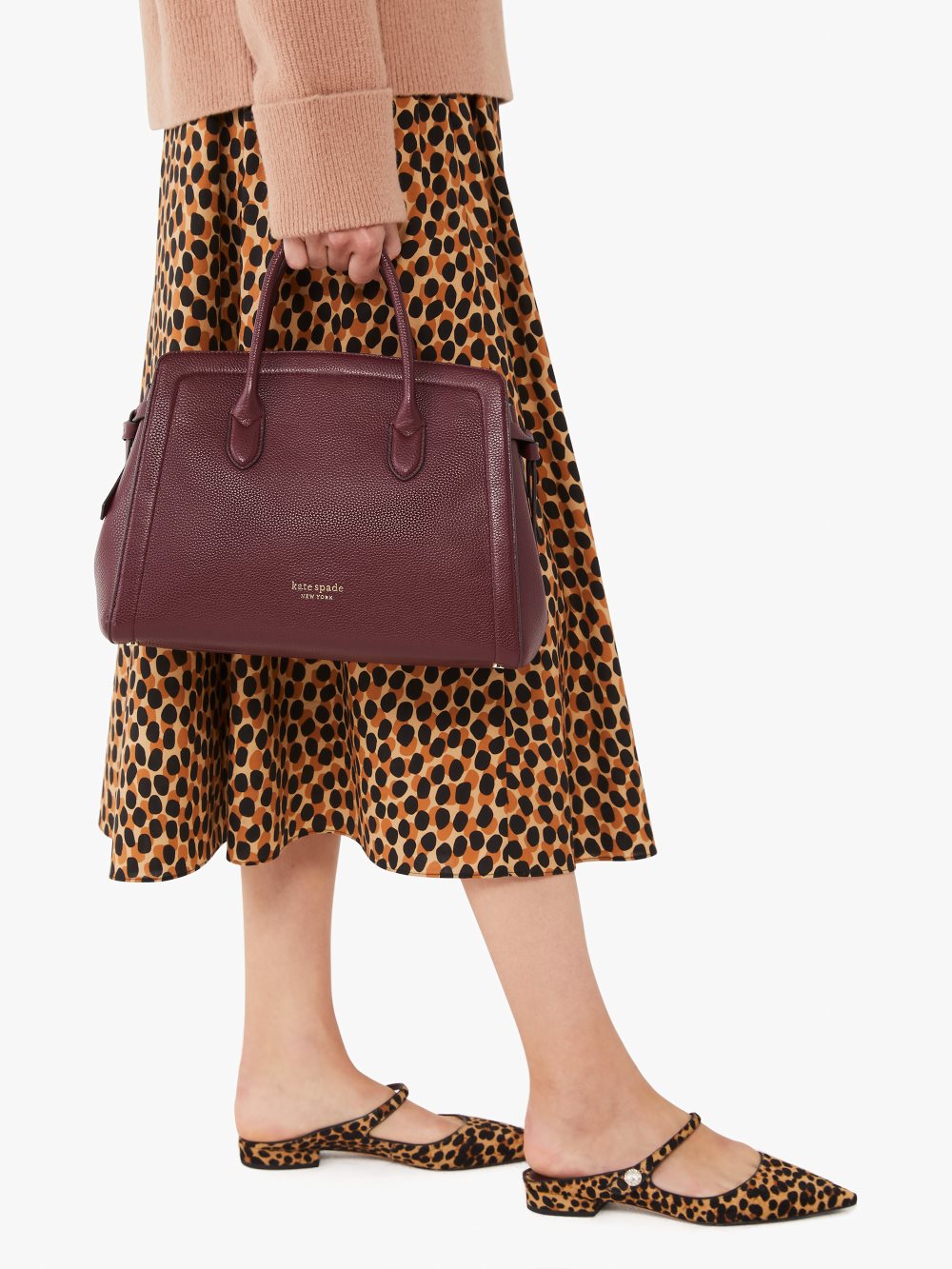 Women's grenache knott large satchel | Kate Spade