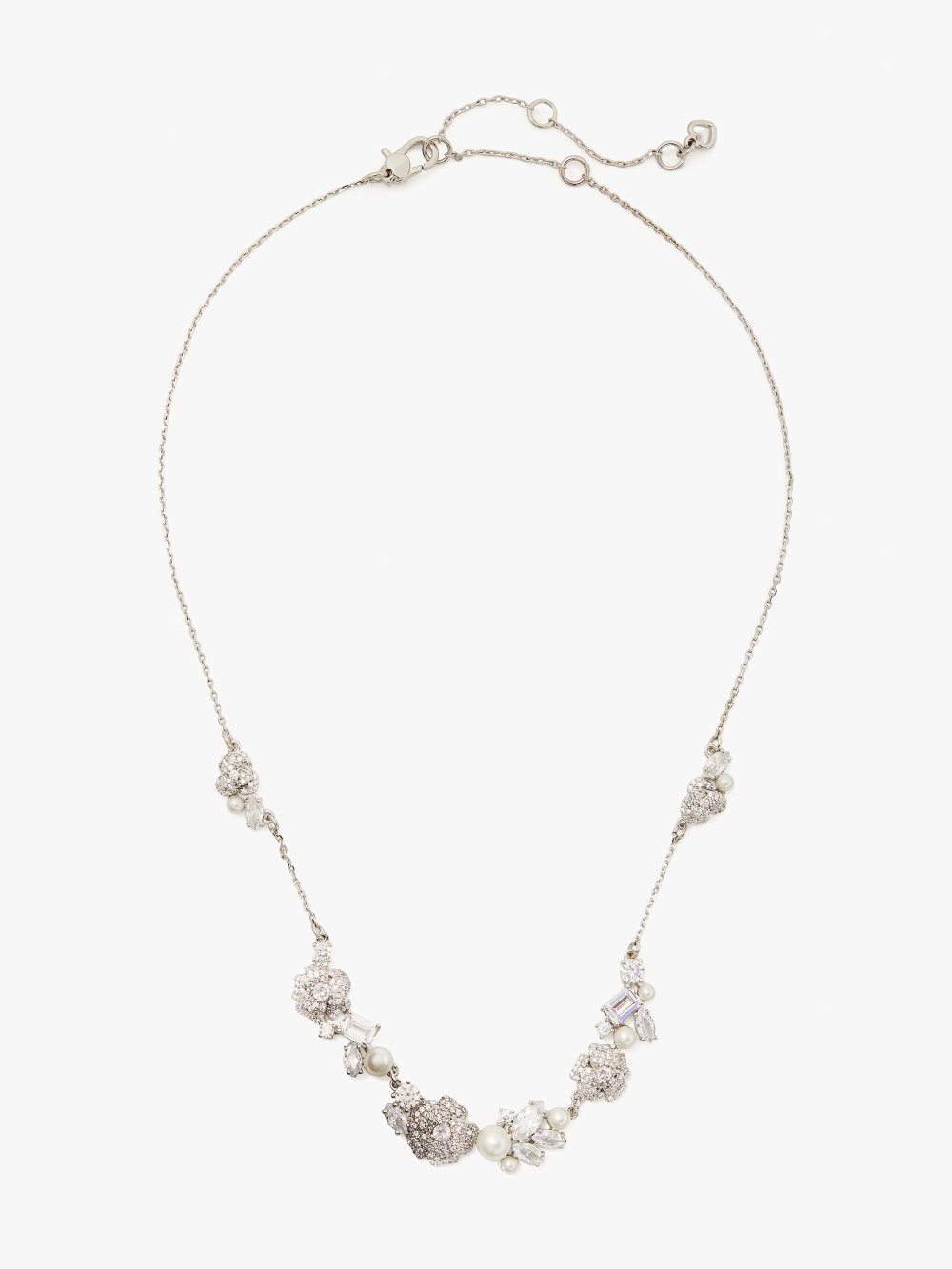 Women's white multi bouquet toss necklace | Kate Spade