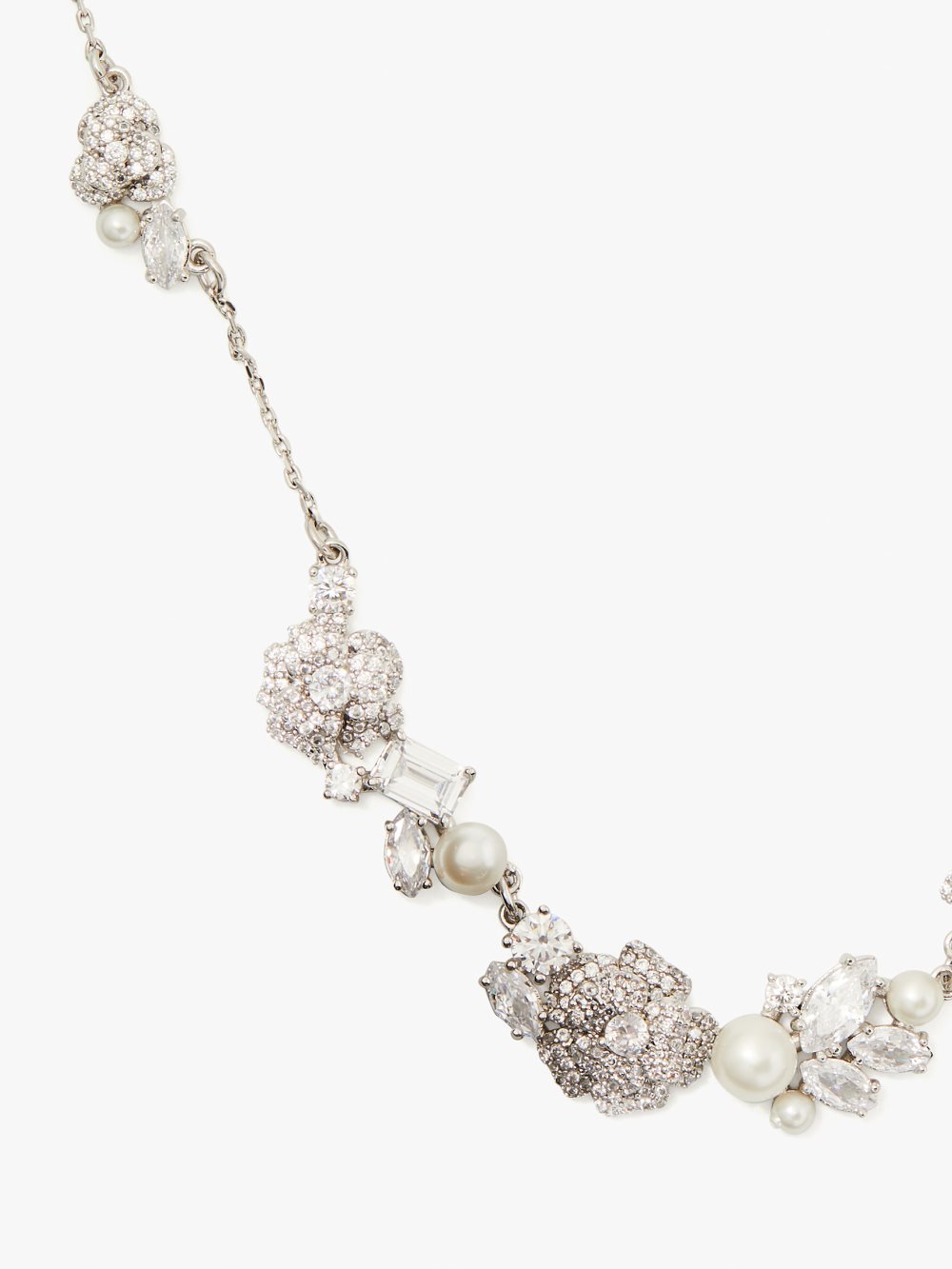 Women's white multi bouquet toss necklace | Kate Spade