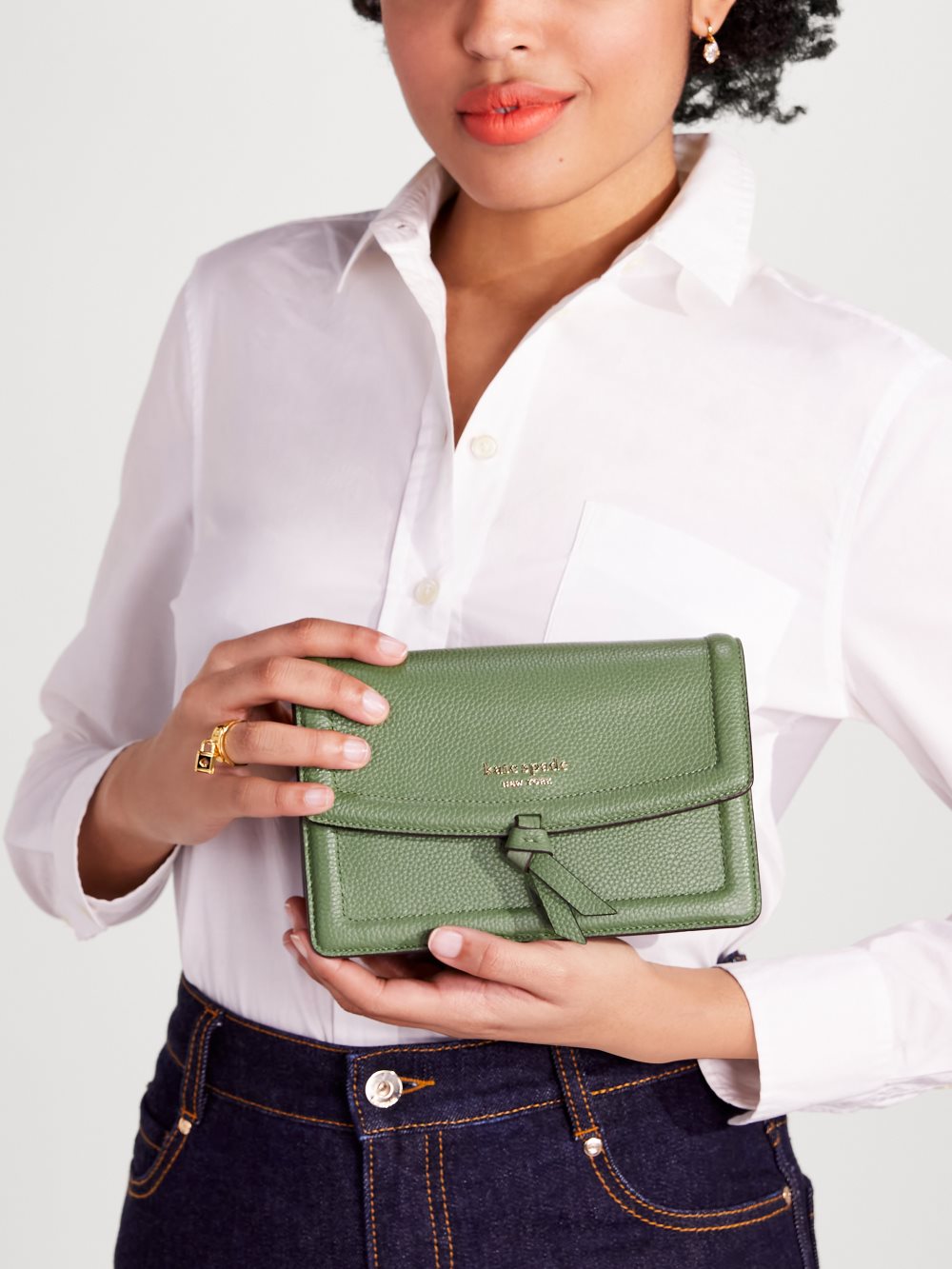 Women's romaine knott flap crossbody | Kate Spade