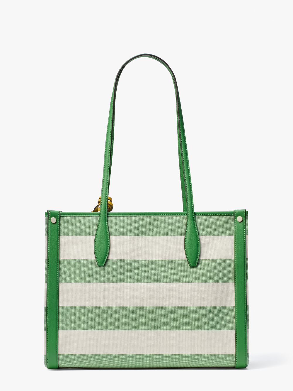 Women's green multi. market cabana canvas medium tote | Kate Spade