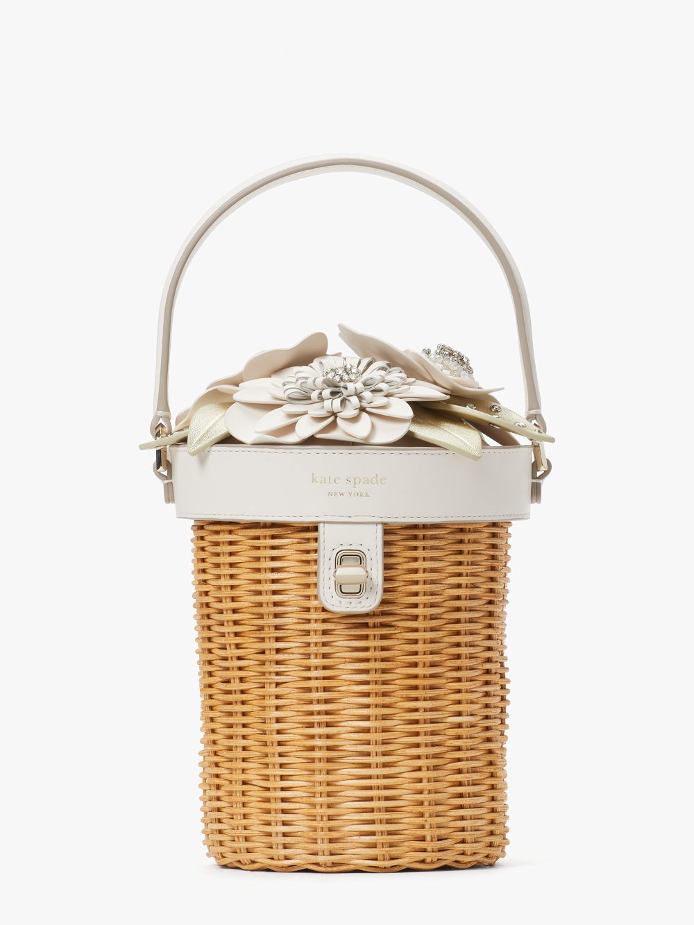 Women's multi bridal wicker flower pot crossbody | Kate Spade