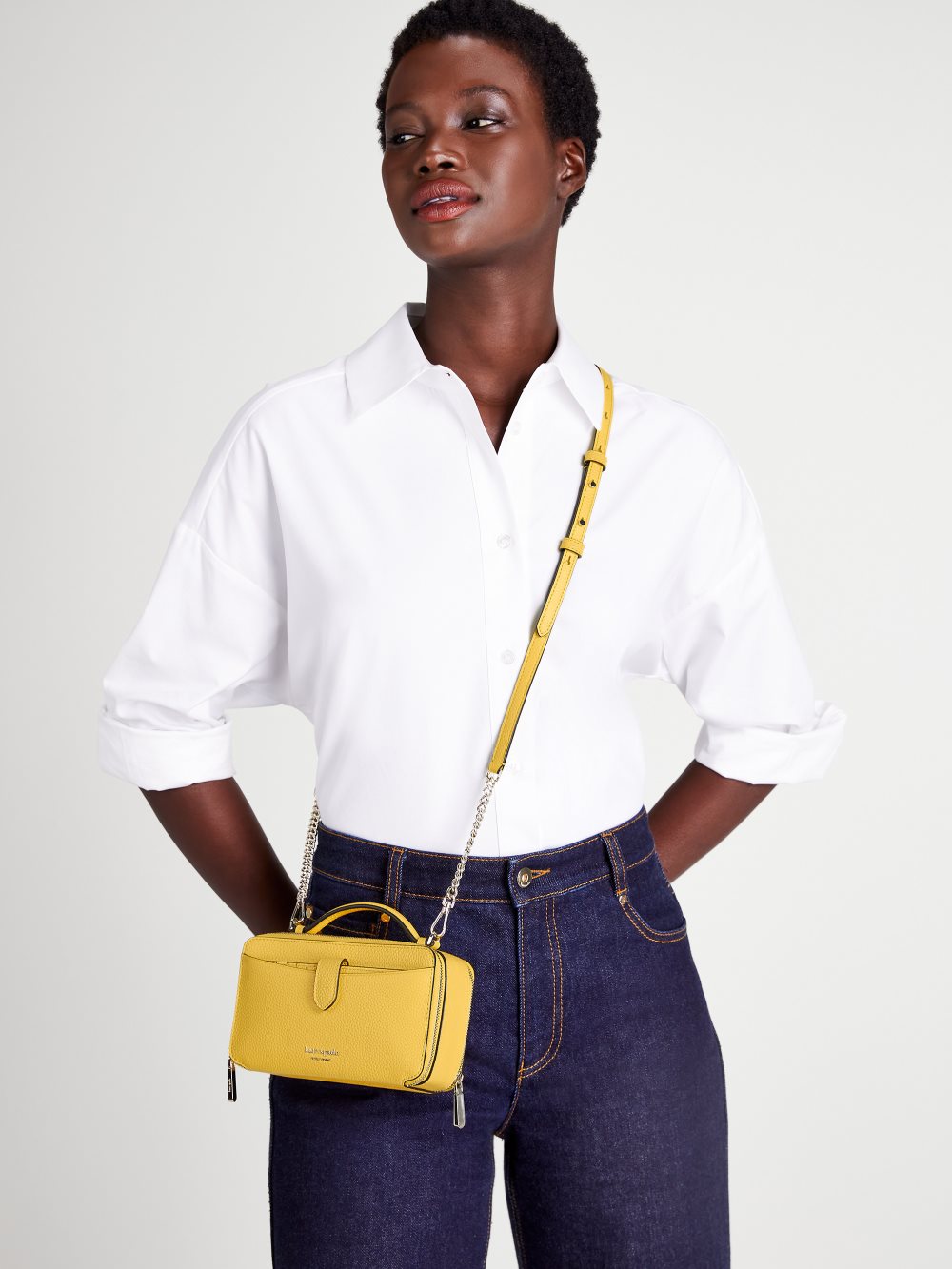 Women's morning light hudson double zip crossbody | Kate Spade