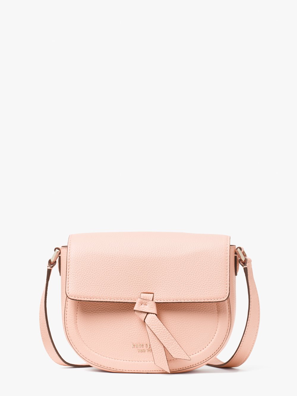 Women's coral gable knott medium saddle bag | Kate Spade