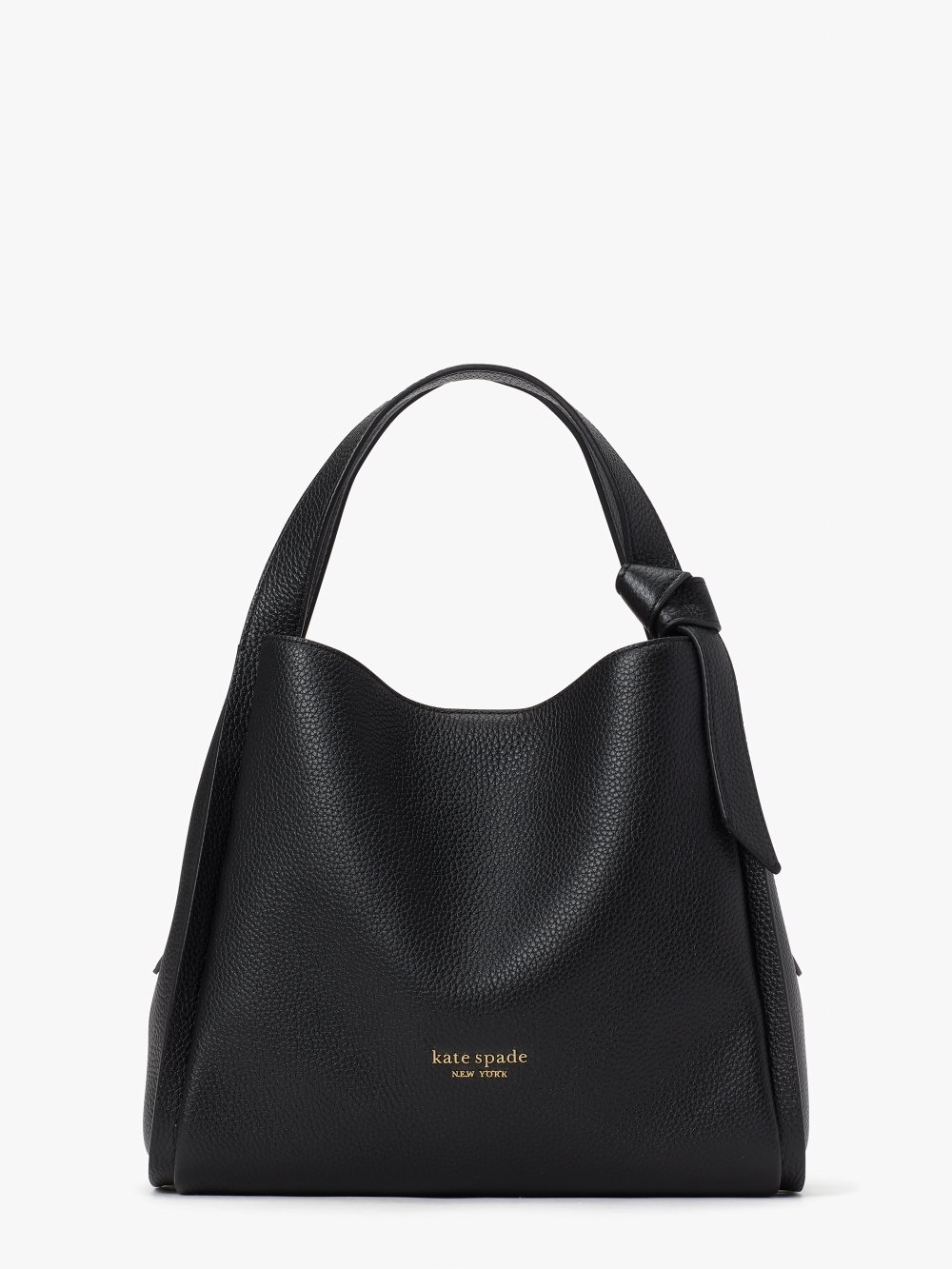 Women's black knott medium crossbody tote | Kate Spade