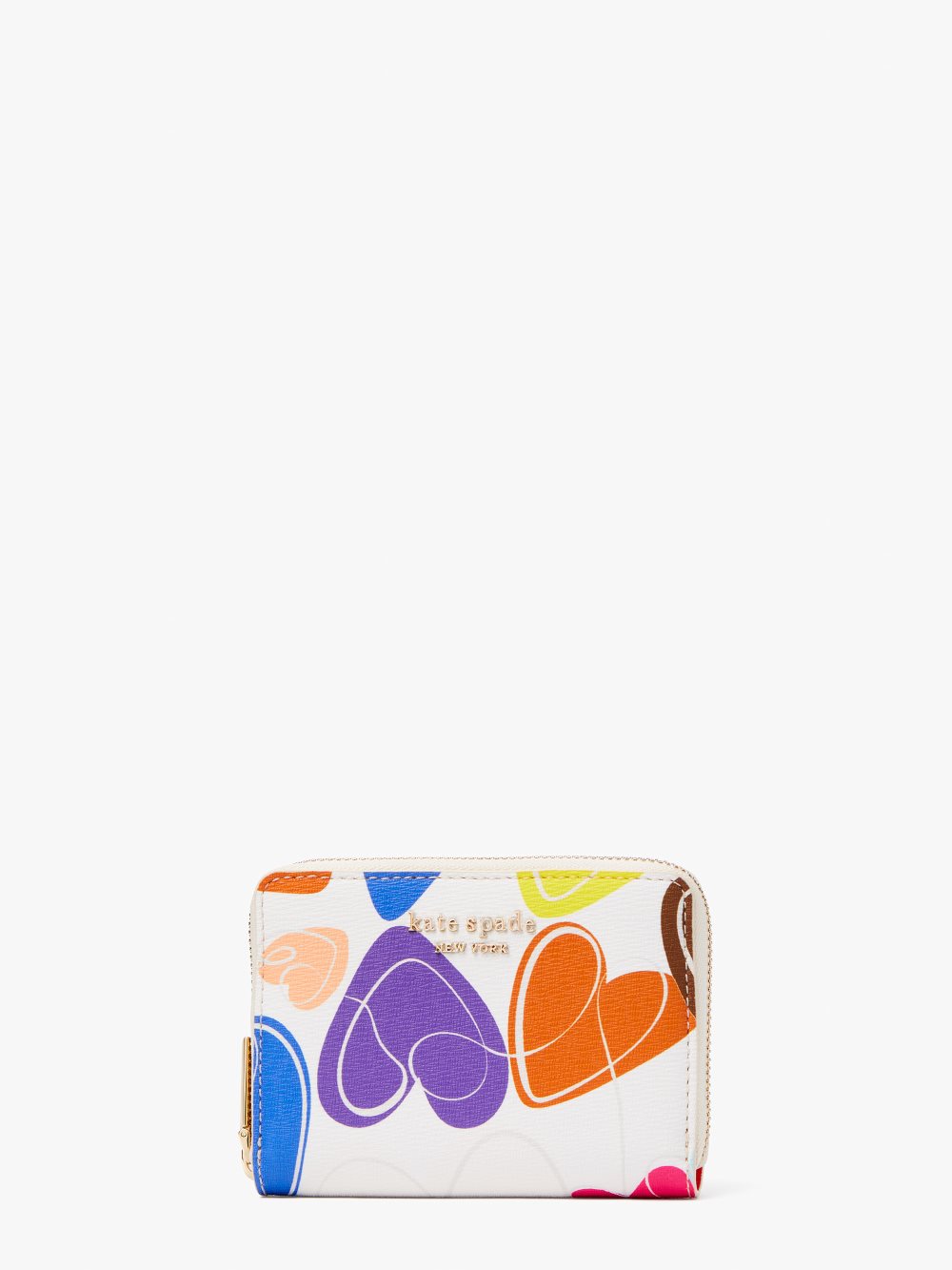 Women's multi pride hearts card case | Kate Spade