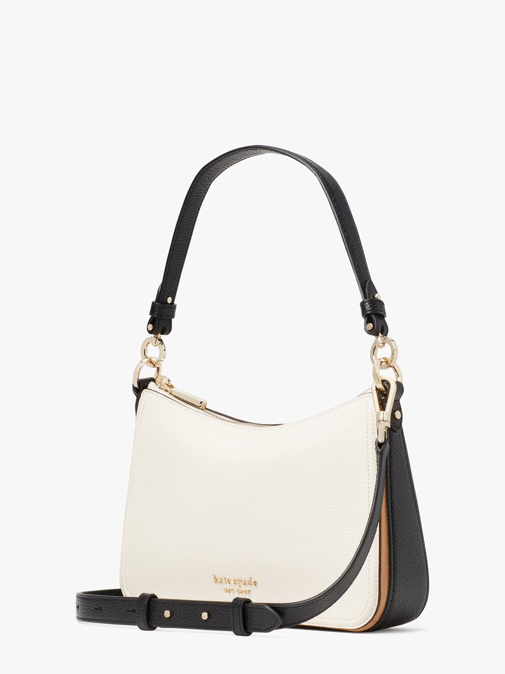 Women's parchment multi hudson colorblocked medium convertible crossbody | Kate Spade