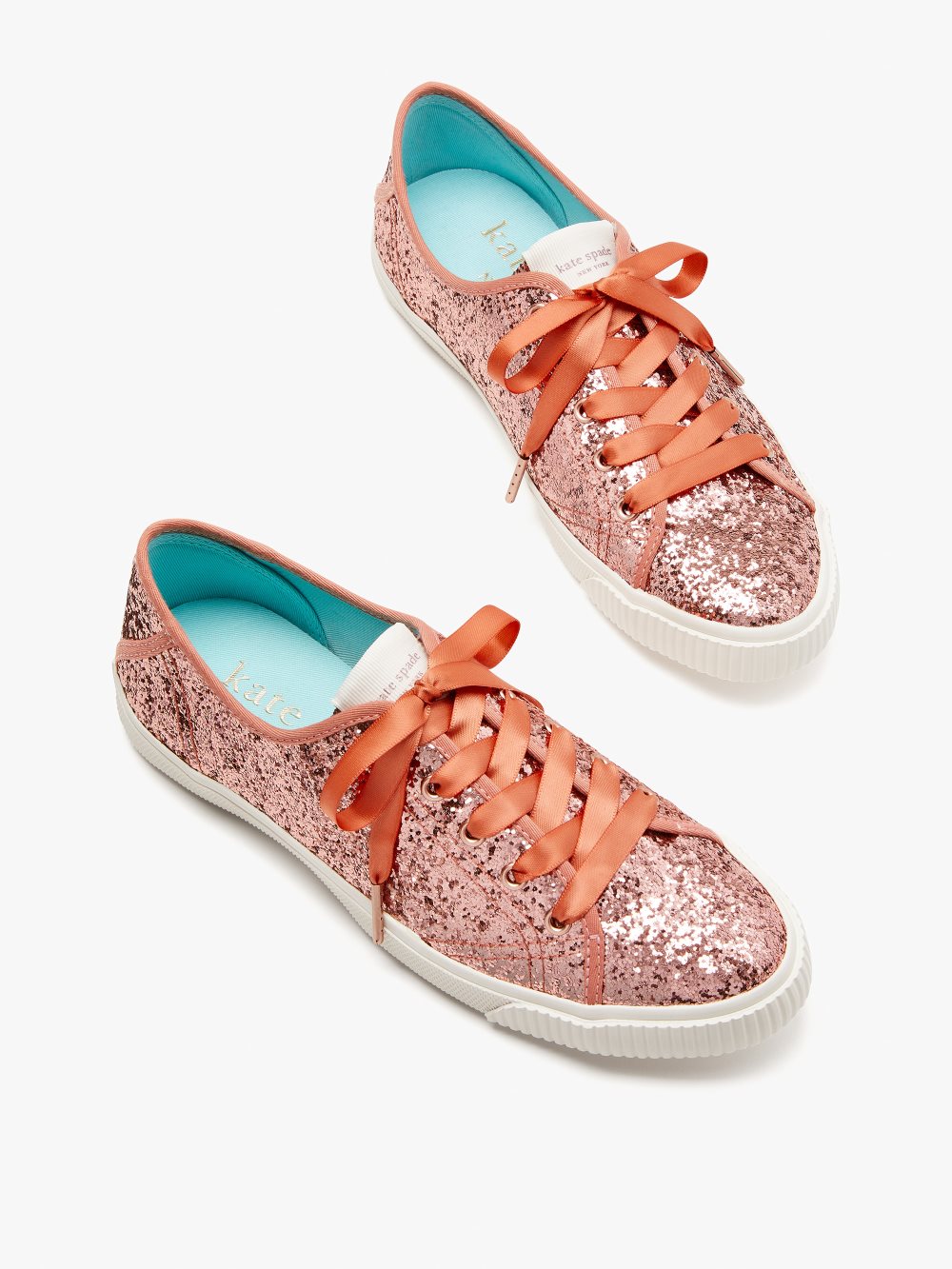 Women's rose gold. trista sneakers | Kate Spade