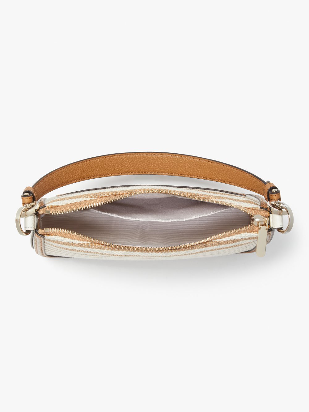 Women's parchment multi hudson striped medium convertible crossbody | Kate Spade