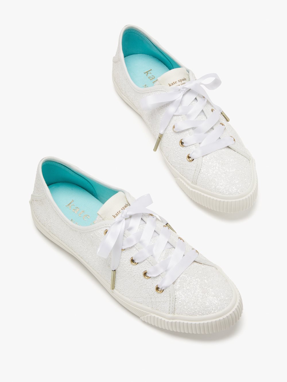 Women's rose gold. trista sneakers | Kate Spade