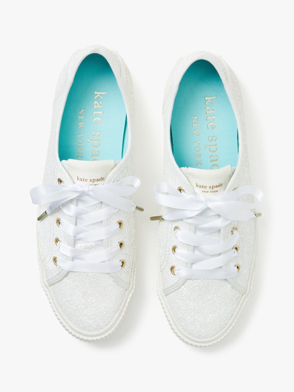 Women's rose gold. trista sneakers | Kate Spade