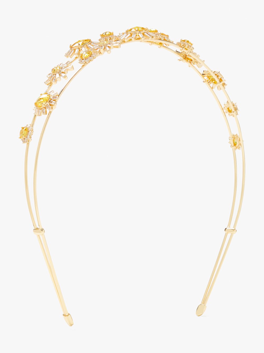 Women's yellow multi sunny cluster headband | Kate Spade