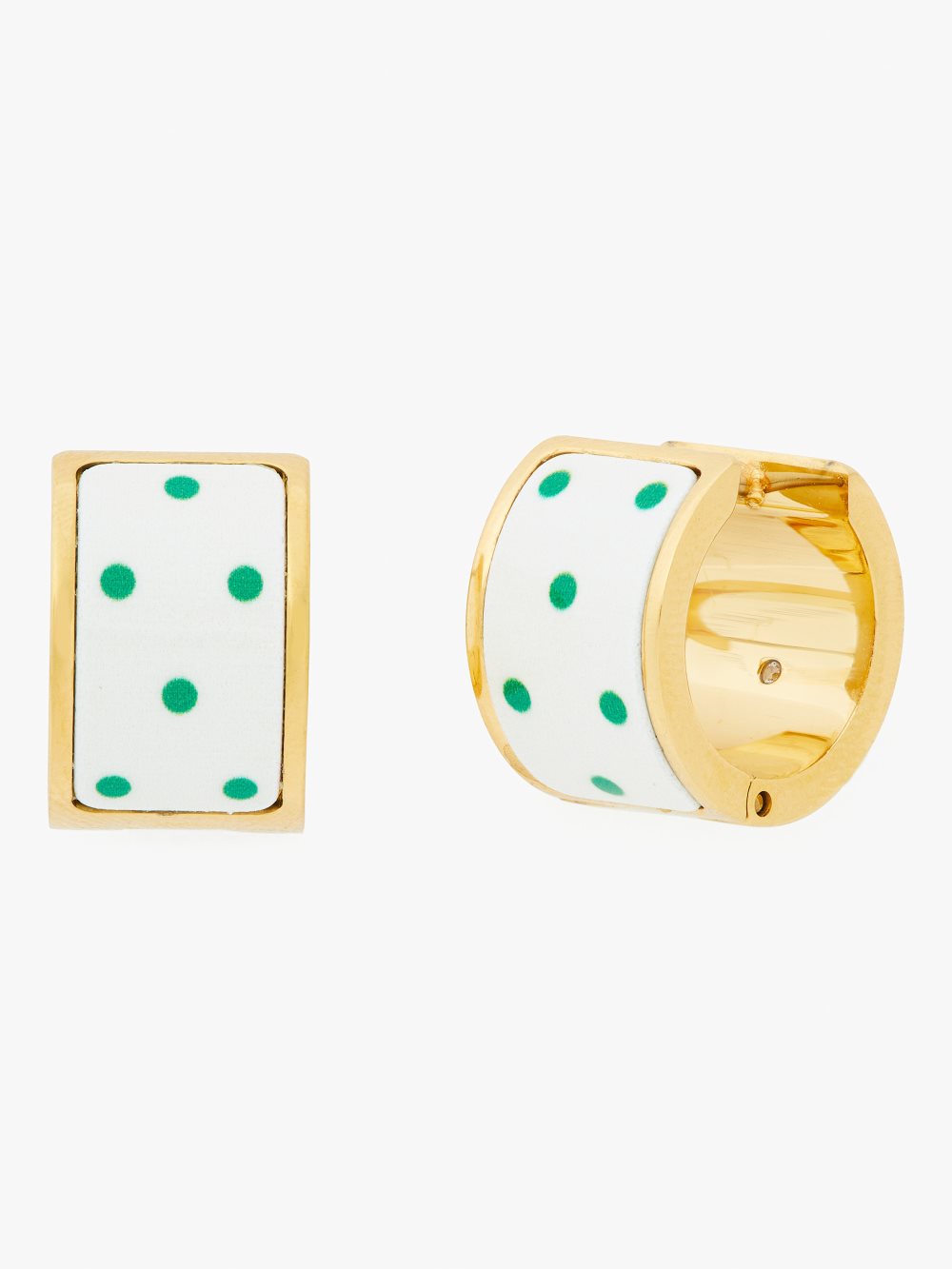 Women's sun dot heritage spade flower huggies | Kate Spade