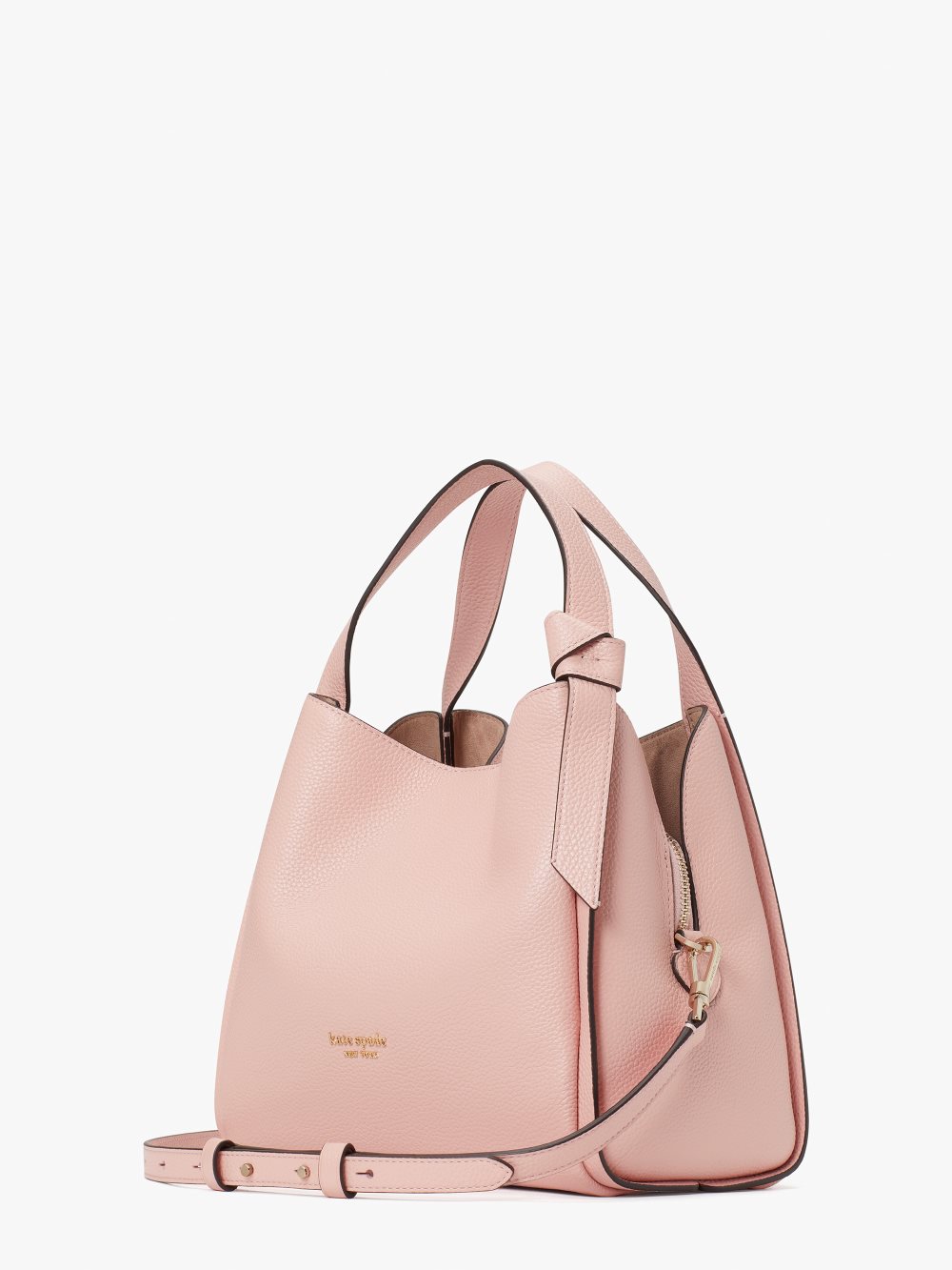 Women's coral gable knott medium crossbody tote | Kate Spade