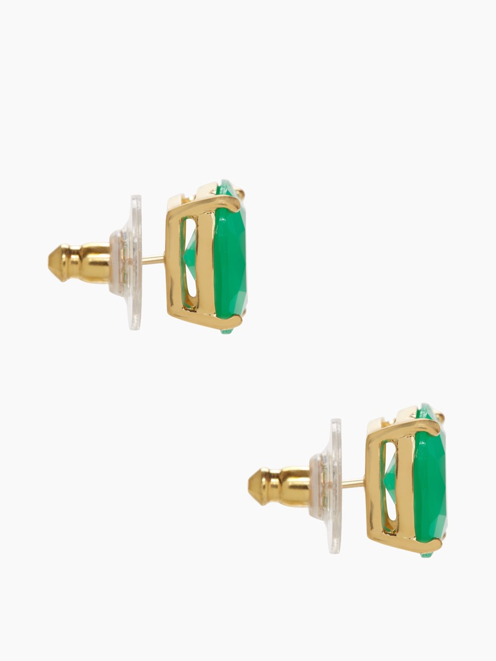 Women's beryl green kate spade earrings small square studs | Kate Spade
