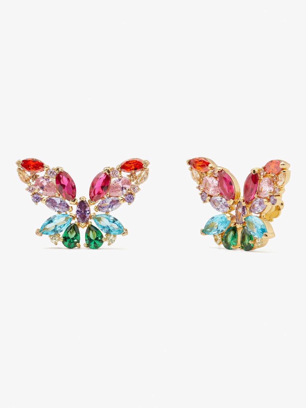 Women's multi social butterfly statement studs | Kate Spade