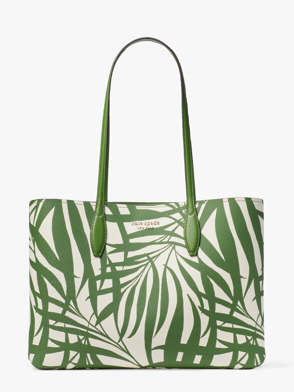 Women's bitter greens multi all day palm fronds large tote | Kate Spade