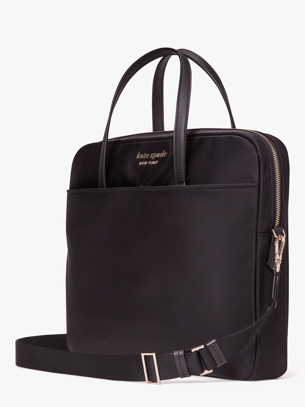 Women's black the little better sam nylon universal laptop bag | Kate Spade