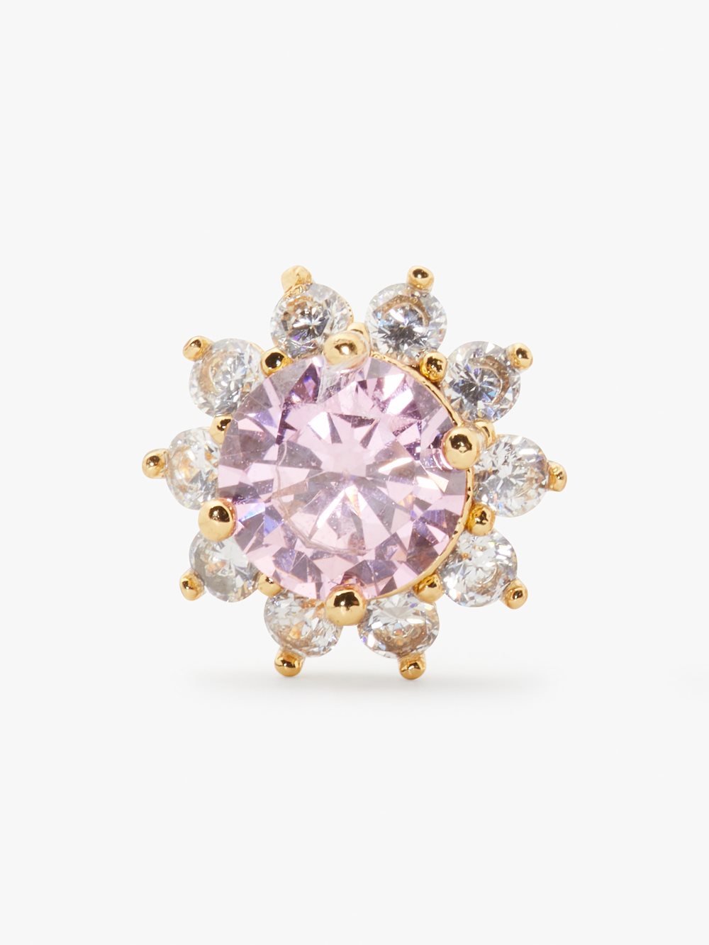 Women's  light rose.  sunny stone halo studs | Kate Spade