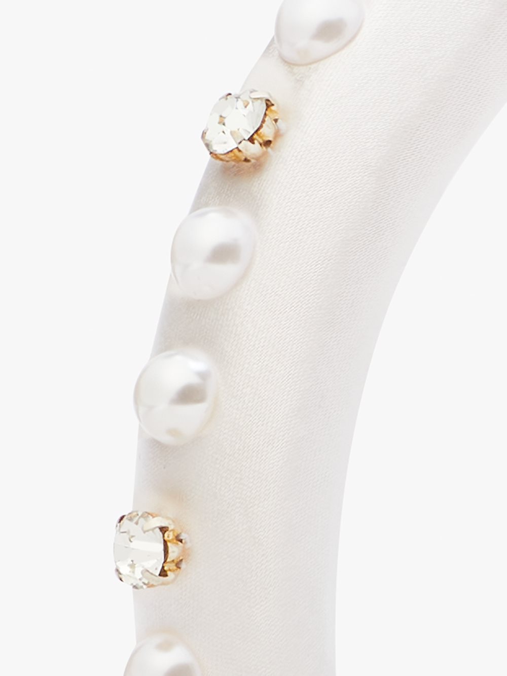 Women's 151 french cream (april) bridal embellished headband | Kate Spade