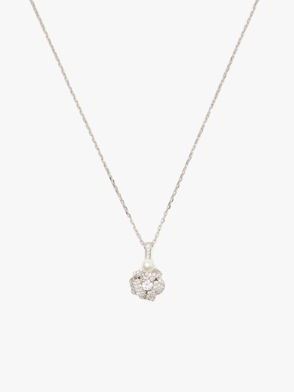 Women's white multi bouquet toss rose pendant | Kate Spade