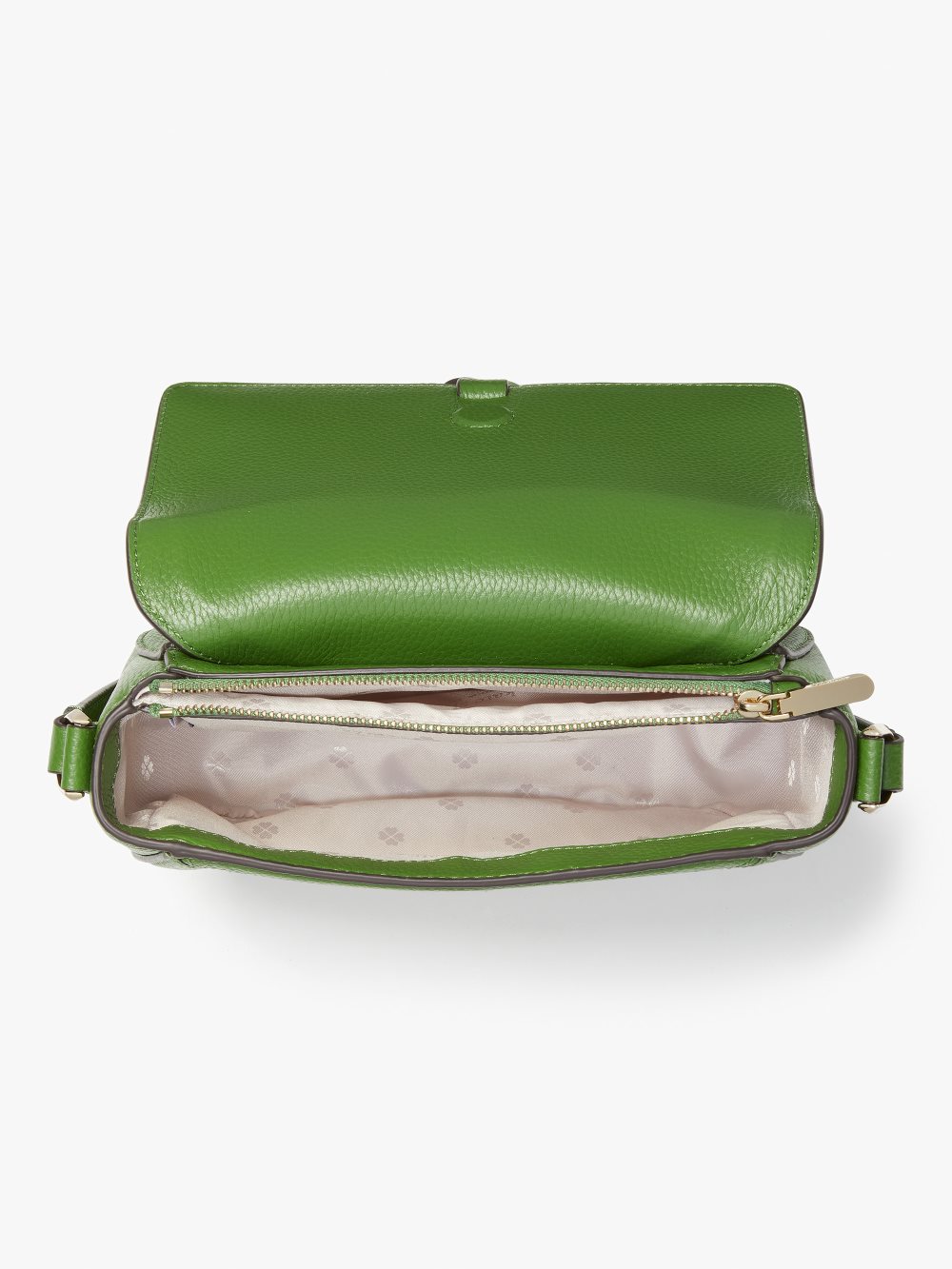 Women's bitter greens multi knott palm canvas medium saddle bag | Kate Spade