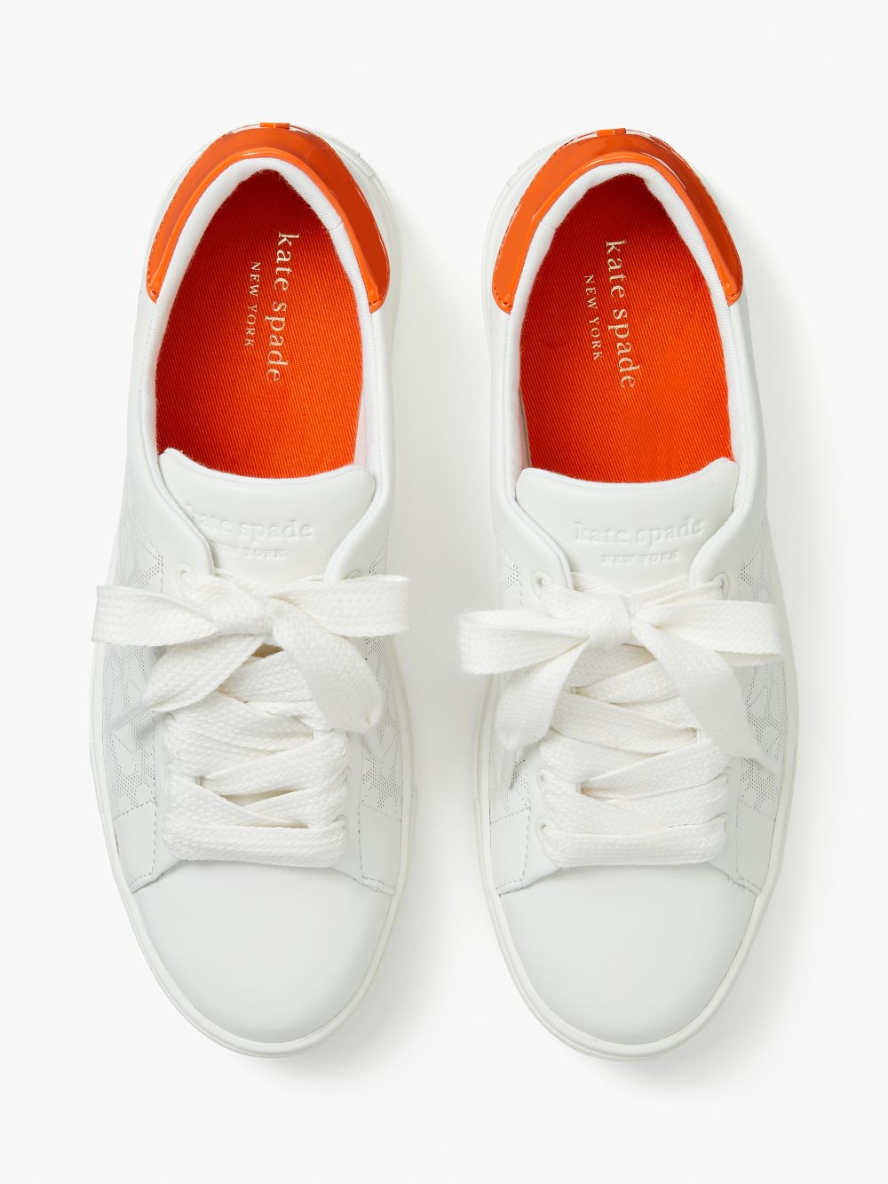 Women's opt wht/celeste blu audrey sneakers | Kate Spade