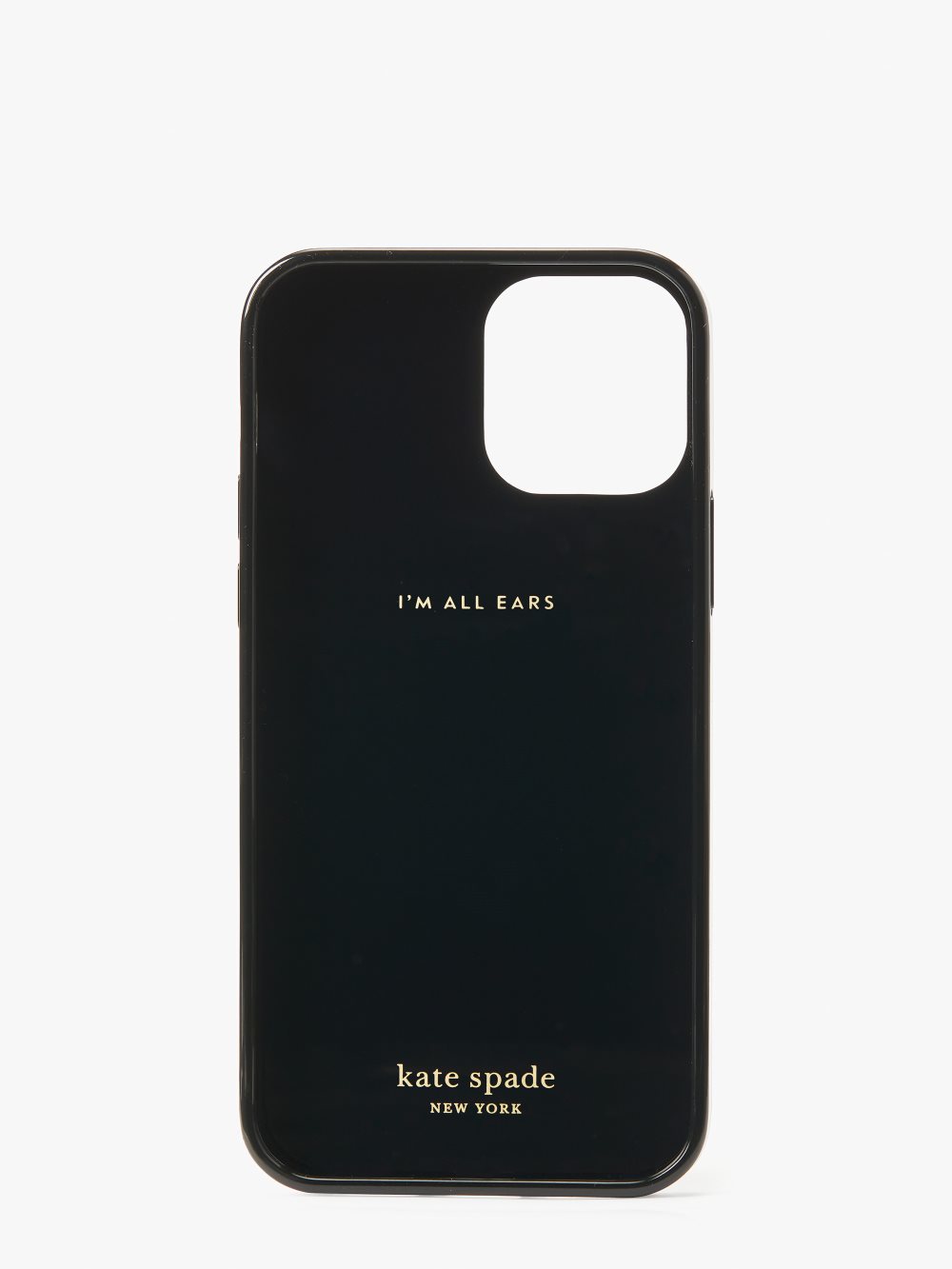 Women's black multi. glitter heart iphone 12/12 pro case | Kate Spade