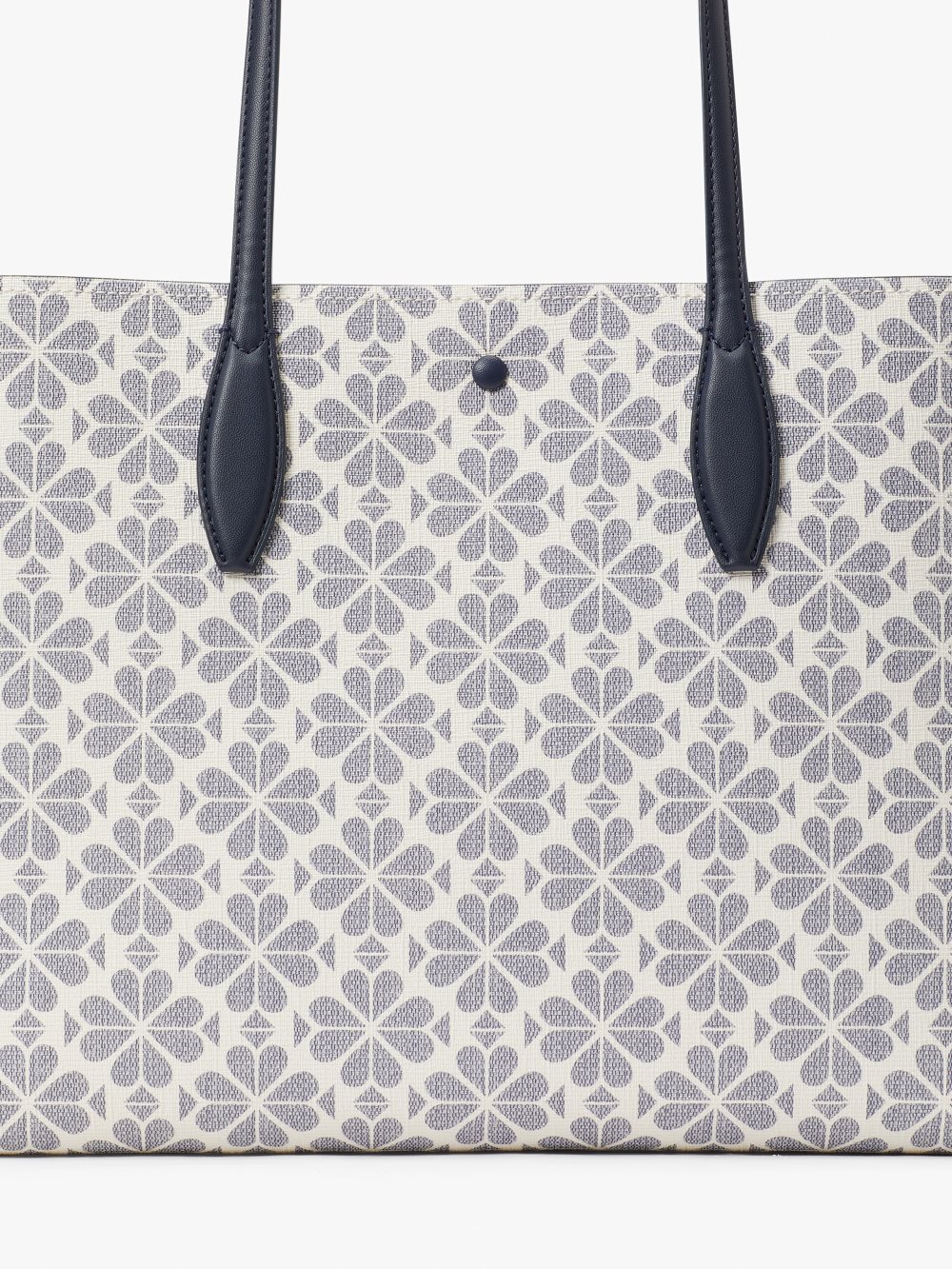 Women's slate blue multi spade flower coated canvas all day large tote | Kate Spade