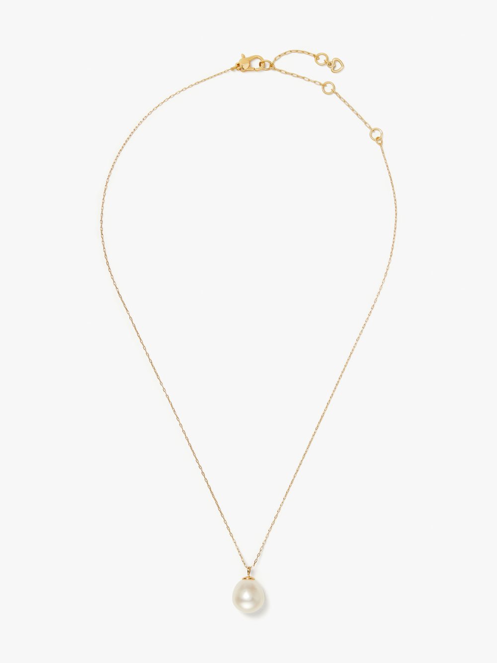 Women's gold multi pearl play mini pendant | Kate Spade