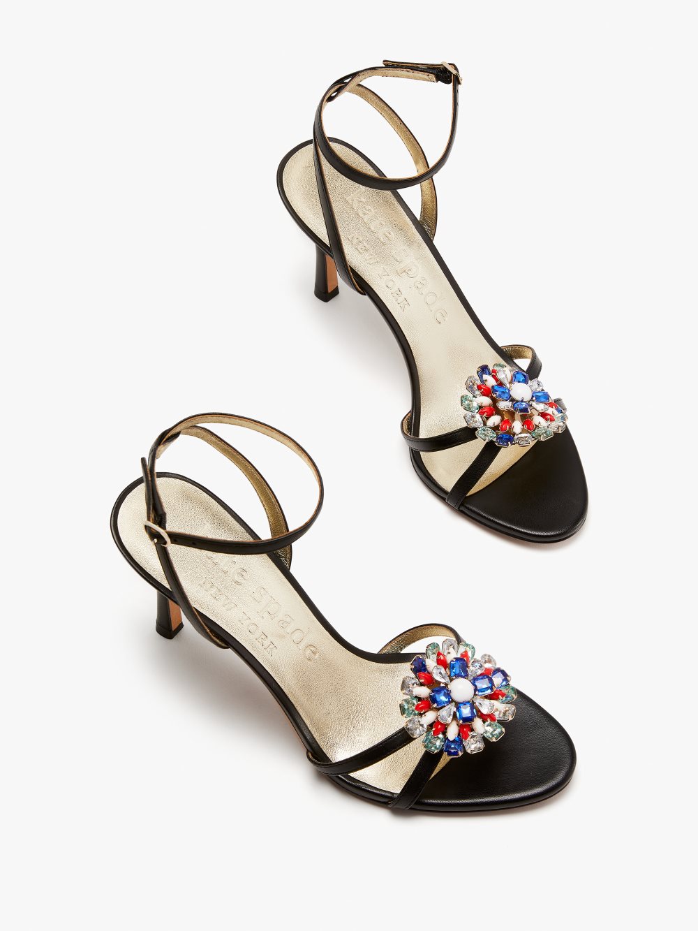 Women's black multi. Jada Firework Sandals | Kate Spade