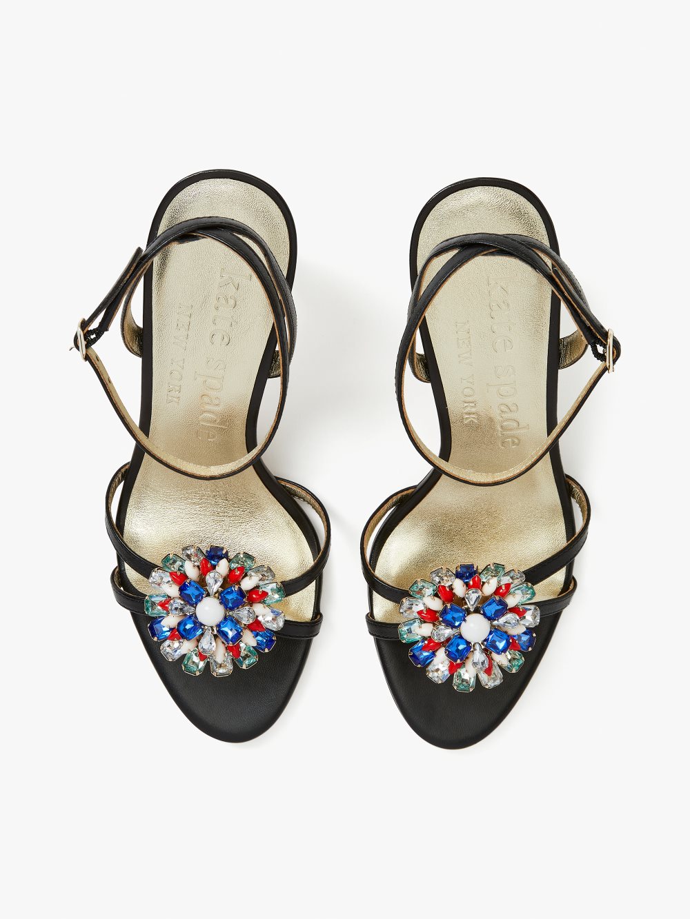 Women's black multi. Jada Firework Sandals | Kate Spade